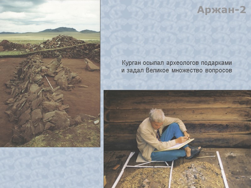 Аржан-2 Курган осыпал археологов подарками  и задал Великое множество вопросов